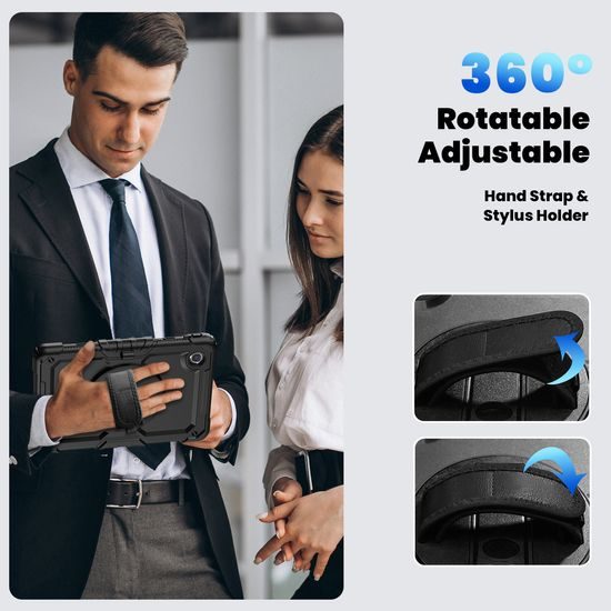 JP Solid360 Θήκη tablet, Lenovo Tab M11, 11.0" (TB-330), μαύρο