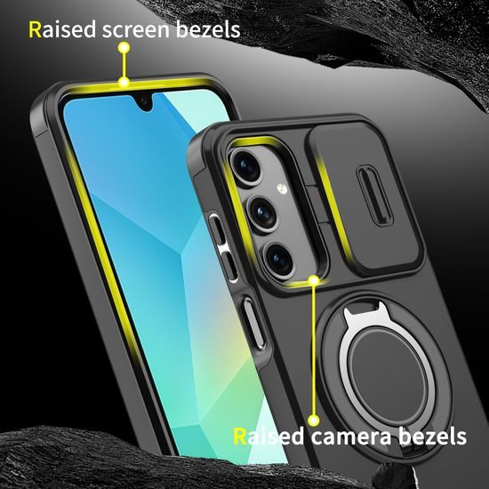 Θήκη Camslide Stand, Samsung Galaxy A16, μπλε