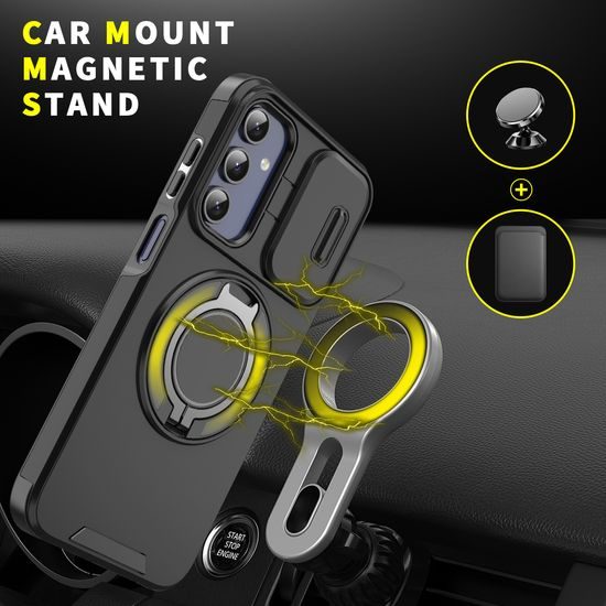 Θήκη Camslide Stand, Samsung Galaxy A14, πορτοκαλί