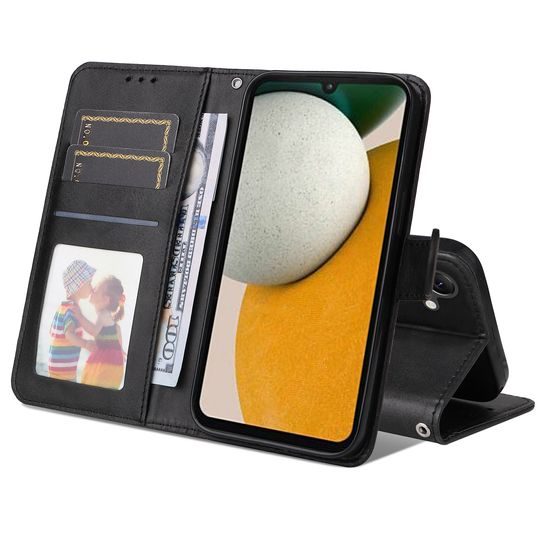 Θήκη Magnet, Samsung Galaxy A15, μαύρη