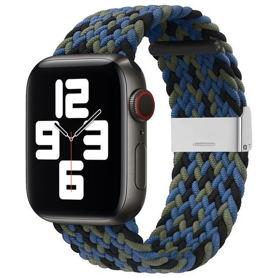 Pasek Fabric do Apple Watch 6 / 5 / 4 / 3 / 2 (40 mm / 38 mm) niebieski