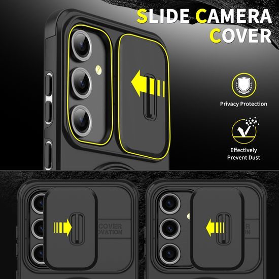 Θήκη Camslide Stand, Samsung Galaxy S23 FE, ροζ