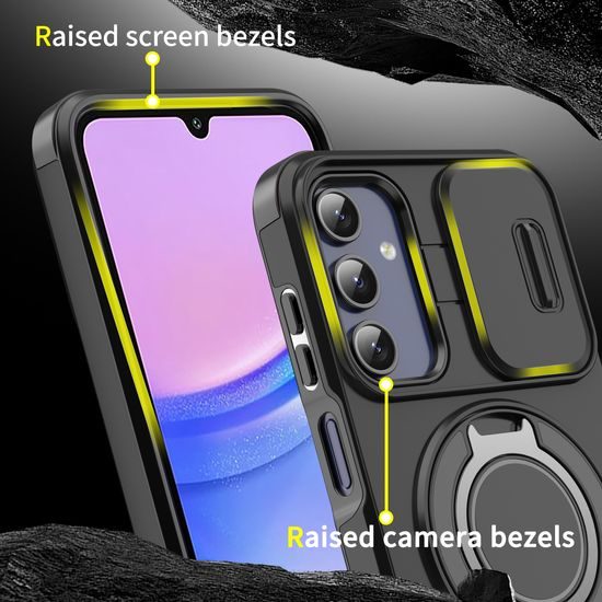 Θήκη Camslide Stand, Samsung Galaxy A14, πορτοκαλί