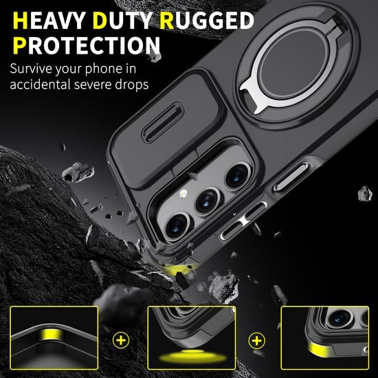 Θήκη Camslide Stand, Samsung Galaxy A16, μπλε