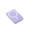 Magsafe bezprzewodowy powerbank, 10000mAh, PD22,5W, ABS, fioletowy