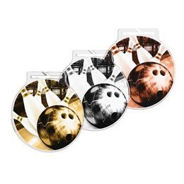 Akrylátová medaile MDAR60M08 | Bowling