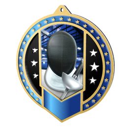 Kovová medaile MDMA03M28 | Šerm