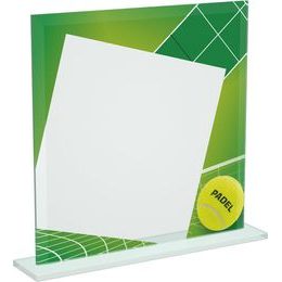 Glastrophäe CRT20000M13 | Padel