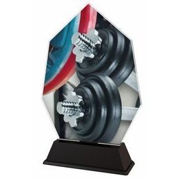 Acryltrophäe ACSC001M19 | Gewichtheben