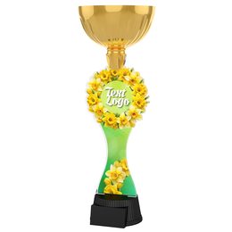 Akrylátová trofej ACUPCGM124 | Květinová edice