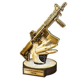 Dřevěná plaketa RWR074 | Střelba