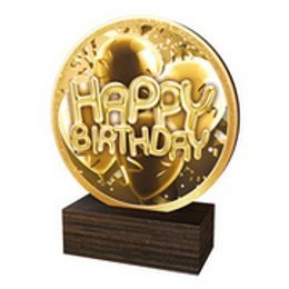 Dřevěná plaketa TFRW711 | Narozeniny