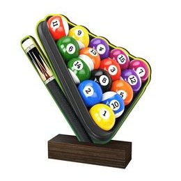 Dřevěná plaketa WF054 | Billiard