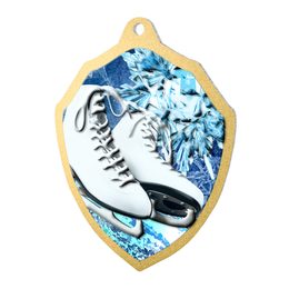 Metallmedaille MDM02M34 | Eiskunstlauf