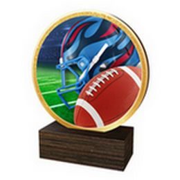 Dřevěná plaketa TFRW521 | Americký fotbal