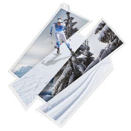 Akrylátová medaile MDAZ0011M53 | Běžky