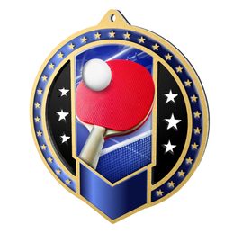 Kovová medaile MDMA03M31 | Stolní tenis