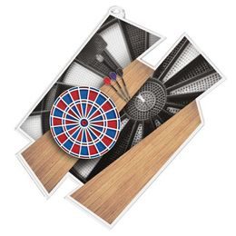 Akrylátová medaile MDAZ0011M15 | Šipky