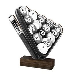 Dřevěná plaketa WF056 | Billiard