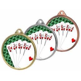 Kovová medaile MDL001M15 | Karty