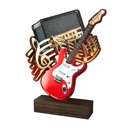 Dřevěná plaketa WF355 | Hudba