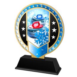 Kovová trofej SAM03M41 | Curling