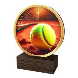 Dřevěná plaketa TFRW513 | Tenis