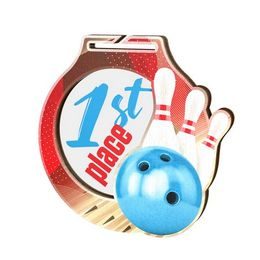 Medaile MDAW001M12 | Bowling