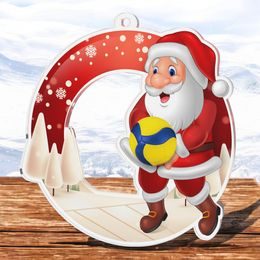 Acrylmedaille MDAK002M07 | Weihnachten