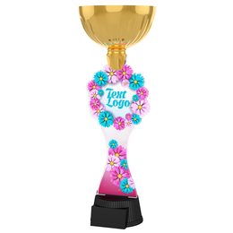 Akrylátová trofej ACUPCGM125 | Květinová edice