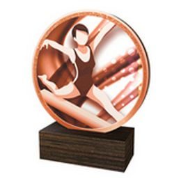 Dřevěná plaketa TFRW741 | Gymnastika