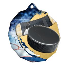 Kovová medaile MDM03M42 | Hokej