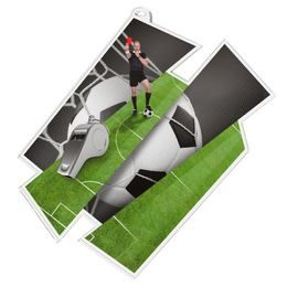 Akrylátová medaile MDAZ0011M14 | Fotbal