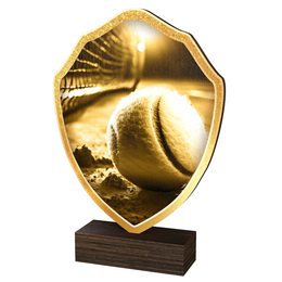 Dřevěná plaketa TFRW014 | Tenis