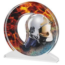 Akrylátová trofej ACTW0200M09 | Hasiči