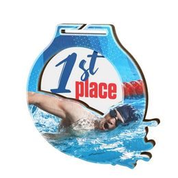 Medaile MDAW001M13 | Plavání