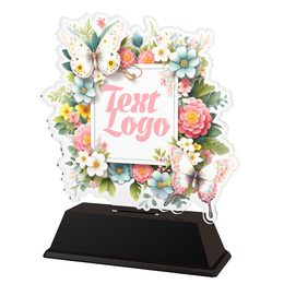 Akrylátová trofej FA200M44 | Květinová edice