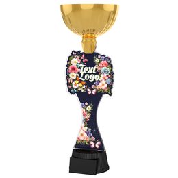 Akrylátová trofej ACUPCGM127 | Květinová edice