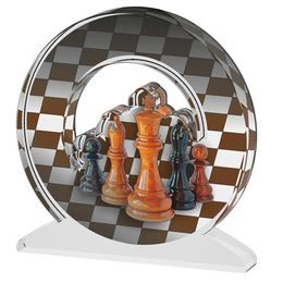 Akrylátová trofej ACTW0200M19 | Šachy