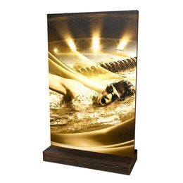 Dřevěná plaketa WPLAR01M11 | Plavání