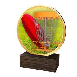 Dřevěná plaketa TFRW916 | Discgolf