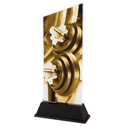 Acryltrophäe CAS0177 | Gewichtheben