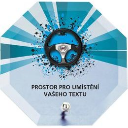 Glastrophäe mit Druck CRP2M12 | Motorsport