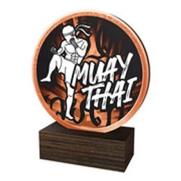 Dřevěná plaketa TFRW597 | Bojová umění