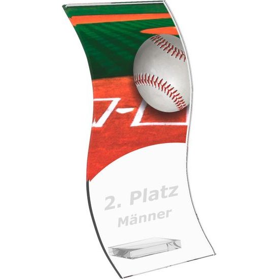 Glastrophäe CR4142M20 | Baseball