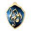 Metallmedaille MDM02M29 | Musik