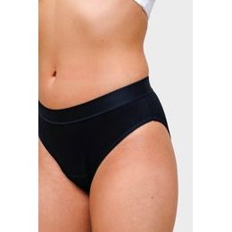 MyFemini Menstrual Panties Classic Bamboo, Medium Menstruation (Black)