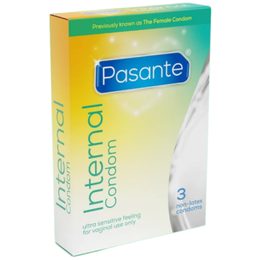 Pasante Internal Condom 3 pack