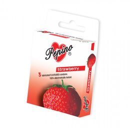 Condoms Pepino - strawberry 3pcs