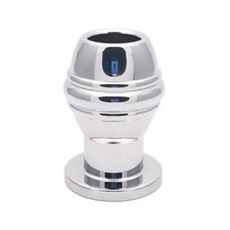 Generique Plug Tunnel Alu Mini Hollow L 7 x 5 cm